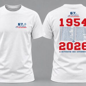 Boutique officielle Critérium des Cévennes 2026 — tshirt collector